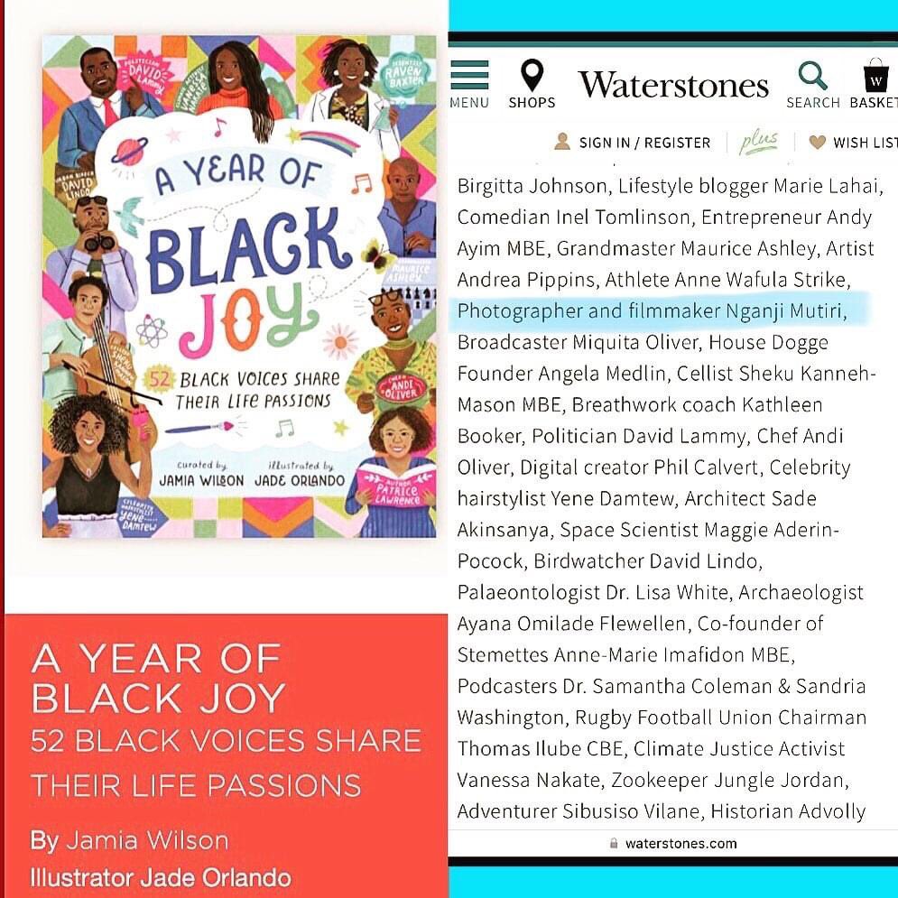 NganjiNotes's tweet photo. In the middle of outrageous things happening to kids in general & black kids in particular / #JusticePourMathis / our #children #book is out. Get your copy of #AyearOfBlackJoy. #MagicCatPublishing #JamiaWilson #JadeOrlando. We need more #Joy & #Empowering stories. #NganjiMutiri https://t.co/35mCXGRBEs