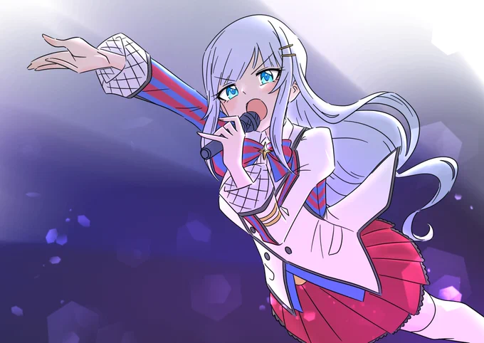 紬の瑠璃色金魚と花菖蒲の歌唱が最高だったという話。音響が回復してスタンバイしてた紬がステージへ出る瞬間、マジで眼の色が変わった。歌い出す前に「あ、こうなったらもう紬は最強、無敵だわ」って紬担当Pはみんな確信したと思う。5thDAY1の南さんの姿も思い出したらもう #ミリアニネタバレ感想