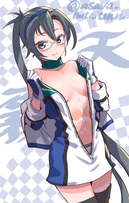 以前のですがかっこ可愛く描けた天霧さん見て 