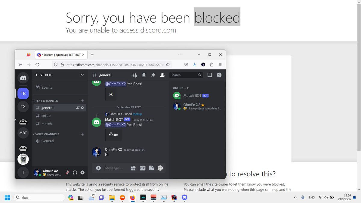 OhmfnX's tweet photo. How to use #Discord on PC Now
#DiscordIsBlocked :( https://t.co/bxnGk4wg5d