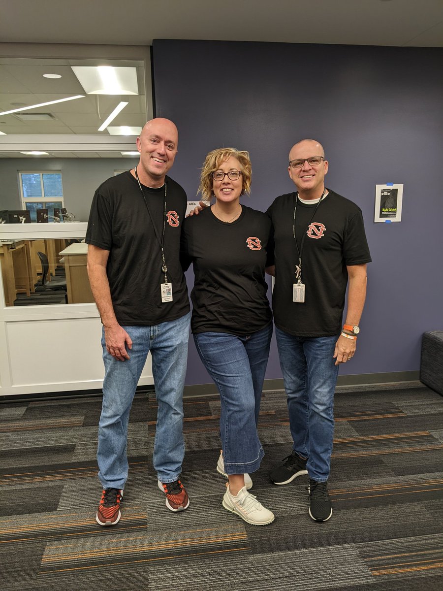 Sporting NO's finest spirit wear.
Let's Go Eagles!