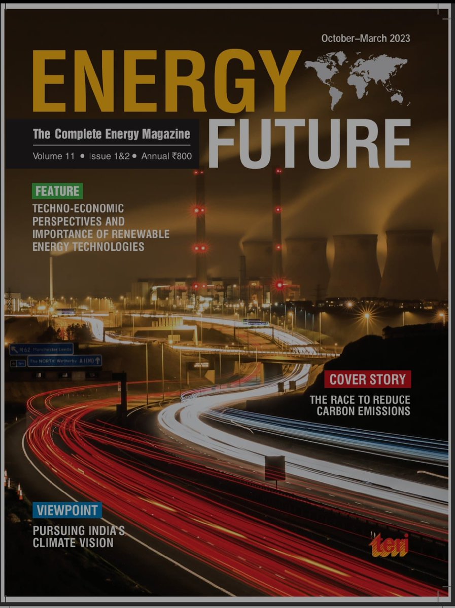 OMI Foundation (@omifoundation) on Twitter photo Glance into the future of electric vehicles (EVs) and home charging infrastructure with the latest 'Energy Future' magazine by <a href="/teriin/">TERI</a> Featuring insights from OMI Foundation's <a href="/Rohit_Pa_Energy/">Rohit Pathania</a> and <a href="/KaruturiPradeep/">pradeep karuturi</a>
#ElectricVehicles #EV #TERI Glance into the future of electric vehicles (EVs) and home charging infrastructure with the latest 'Energy Future' magazine by <a href="/teriin/">TERI</a> Featuring insights from OMI Foundation's <a href="/Rohit_Pa_Energy/">Rohit Pathania</a> and <a href="/KaruturiPradeep/">pradeep karuturi</a>
#ElectricVehicles #EV #TERI