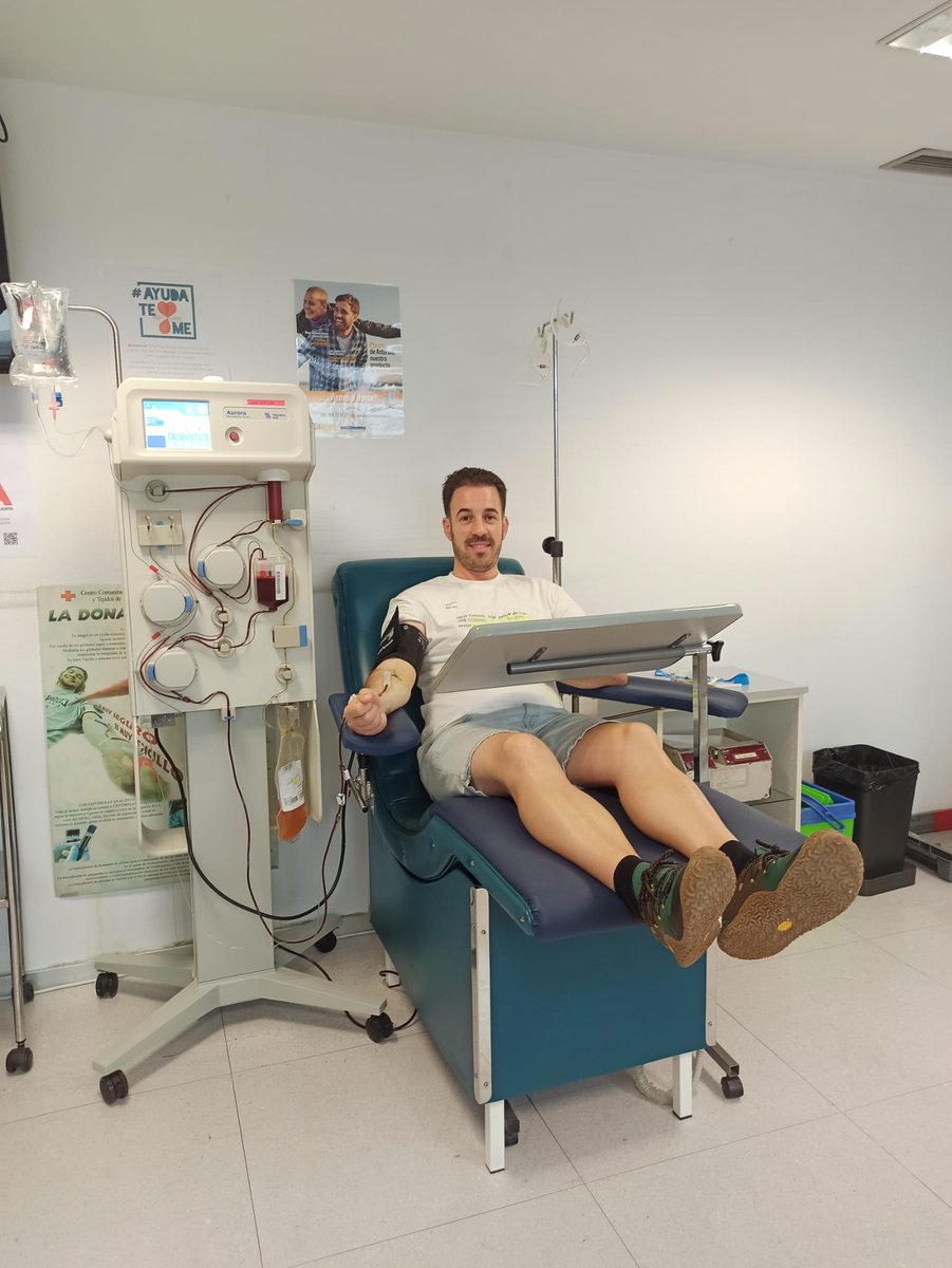 Hoy inauguramos la donación de Plasmaféresis en la Asociación de Donantes de Gijón. Muchas gracias a David por su solidaridad. Ya puedes pedir tu cita, llámanos 985232426
#DonaSangre #DonaPlasma #Haztedonante #DonaVida #Asturias
yodonoplasma.es