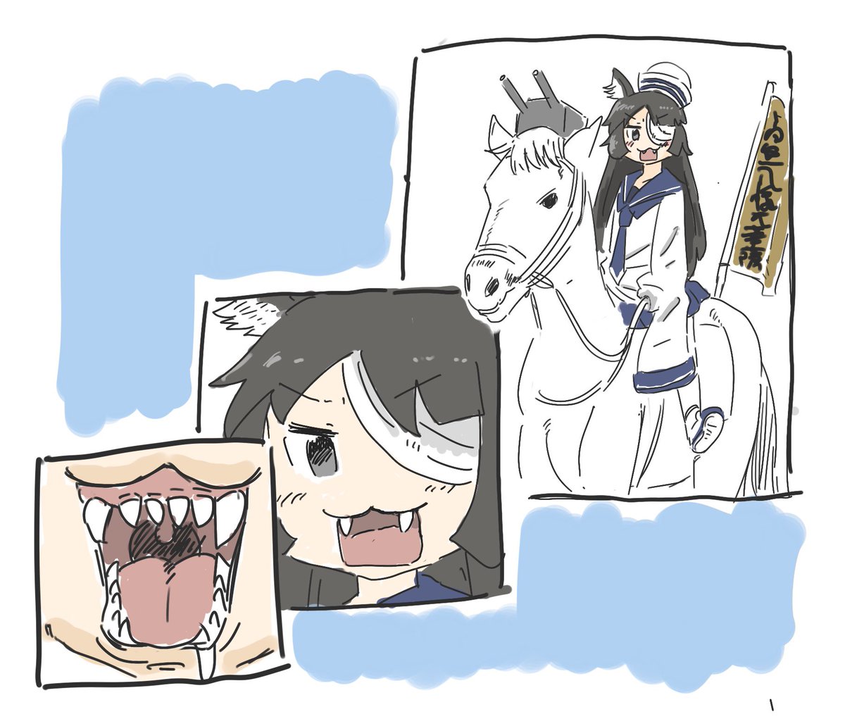 #今月描いたイラストを晒そう
描いてた 