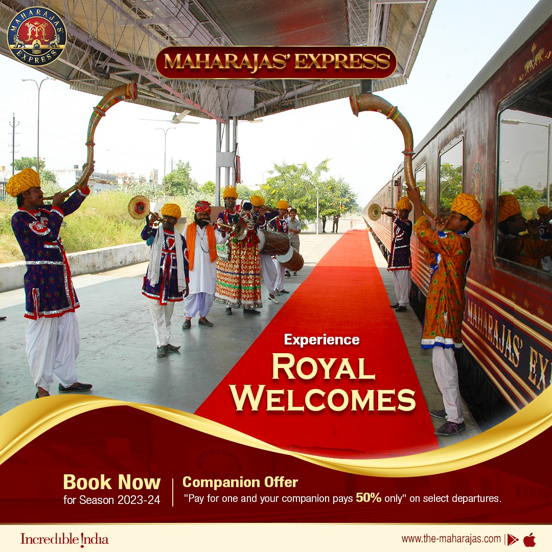 Maharajas Express tweet media