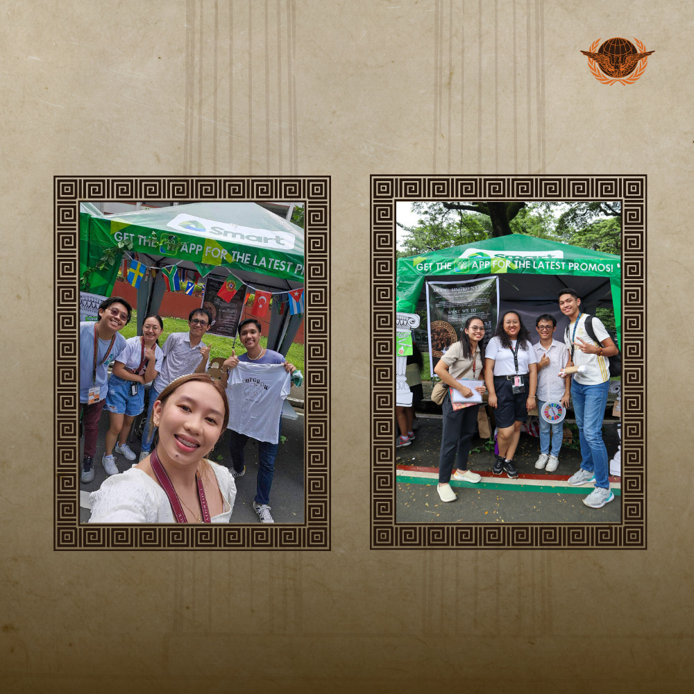 MUN_UPD's tweet photo. Feeling as victorious as Achilles after a successful quest! 🛡️ Thanks to all you half-blood delegates for visiting the Camp MUN-UPD booth last Wednesday 🏕️🌟 We will see you all tomorrow for the Grand Applicants' Orientation! 🔱

#MUNUPDAppsOrie #CampMUNUPD #DemiDelegates #TDEL https://t.co/gSK3CKJZ3O