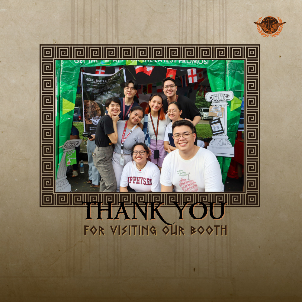 MUN_UPD's tweet photo. Feeling as victorious as Achilles after a successful quest! 🛡️ Thanks to all you half-blood delegates for visiting the Camp MUN-UPD booth last Wednesday 🏕️🌟 We will see you all tomorrow for the Grand Applicants' Orientation! 🔱

#MUNUPDAppsOrie #CampMUNUPD #DemiDelegates #TDEL https://t.co/gSK3CKJZ3O