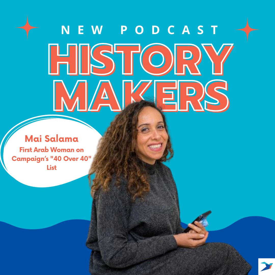 Tune in!⁠ → ow.ly/oCNi50PPQJY ⁠ This week on History Makers, Megan sits down with @maisalama to discuss what the business world is like in Egypt, why she loves working in marketing, and her early career in dubbing cartoons for Disney.