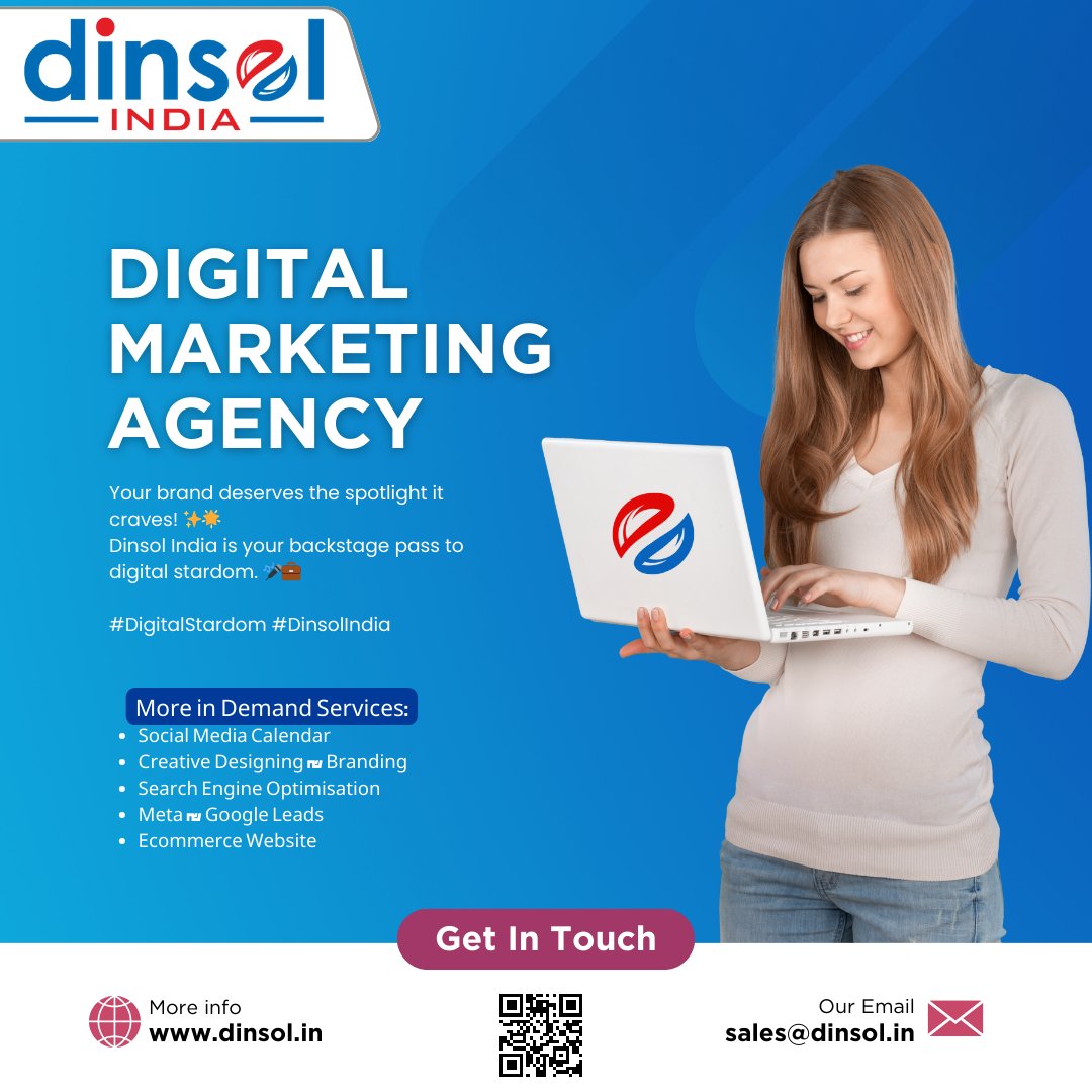 dinsolagency's tweet photo. Your brand deserves the spotlight it craves! ✨🌟 Code Highlights is your backstage pass to digital stardom. 🎤💼 #DigitalStardom #DinsolIndia

Don't wait for success to find you – go out and seize it! Contact us today! 📱🤝 #SeizeSuccess 

Contact us:
🌐 https://t.co/4KIC1G3RzU https://t.co/r6NPJgmoB2