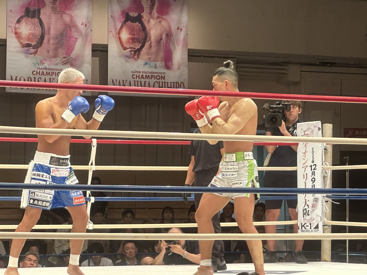 Yuko00358's tweet photo. 試合前、
かなり盛り上がっていましたが....

宣言通り、1Rで勝利しました🏆 https://t.co/8z2mpSGUrR
