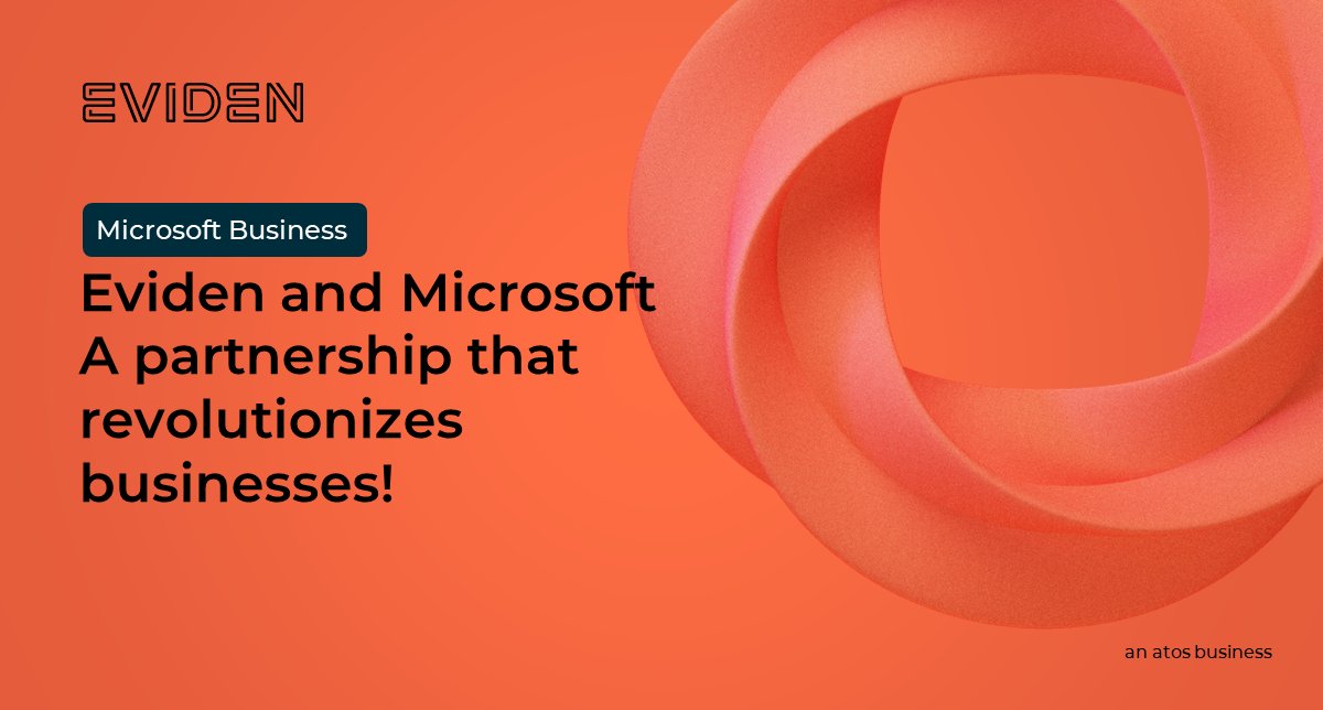 ☁️ Discover how Eviden and <a href="/Microsoft/">Microsoft</a> leverage the potential of the cloud to streamline &amp; automate processes to make businesses more efficient.

Unlock the power of our partnership 👇 
spr.ly/6019u1mUW

#EvidenMicrosoftPartnership #DrivingInnovation #PowerofPartnership