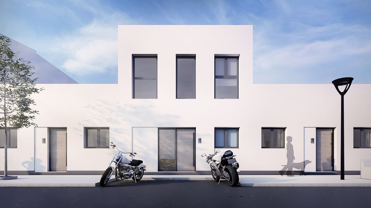 FocusArq's tweet photo. NUEVO PROYECTO:

Promoción de viviendas unifamiliares adosadas, de una o dos plantas, en zona de crecimiento residencial. Villanueva del Ariscal, Sevilla.

#focus #arquitectura #nuevo #proyecto #viviendas #VillanuevaDelAriscal #Sevilla #ObraNueva #render #architecture #sevillahoy https://t.co/oNnQkuYg7i