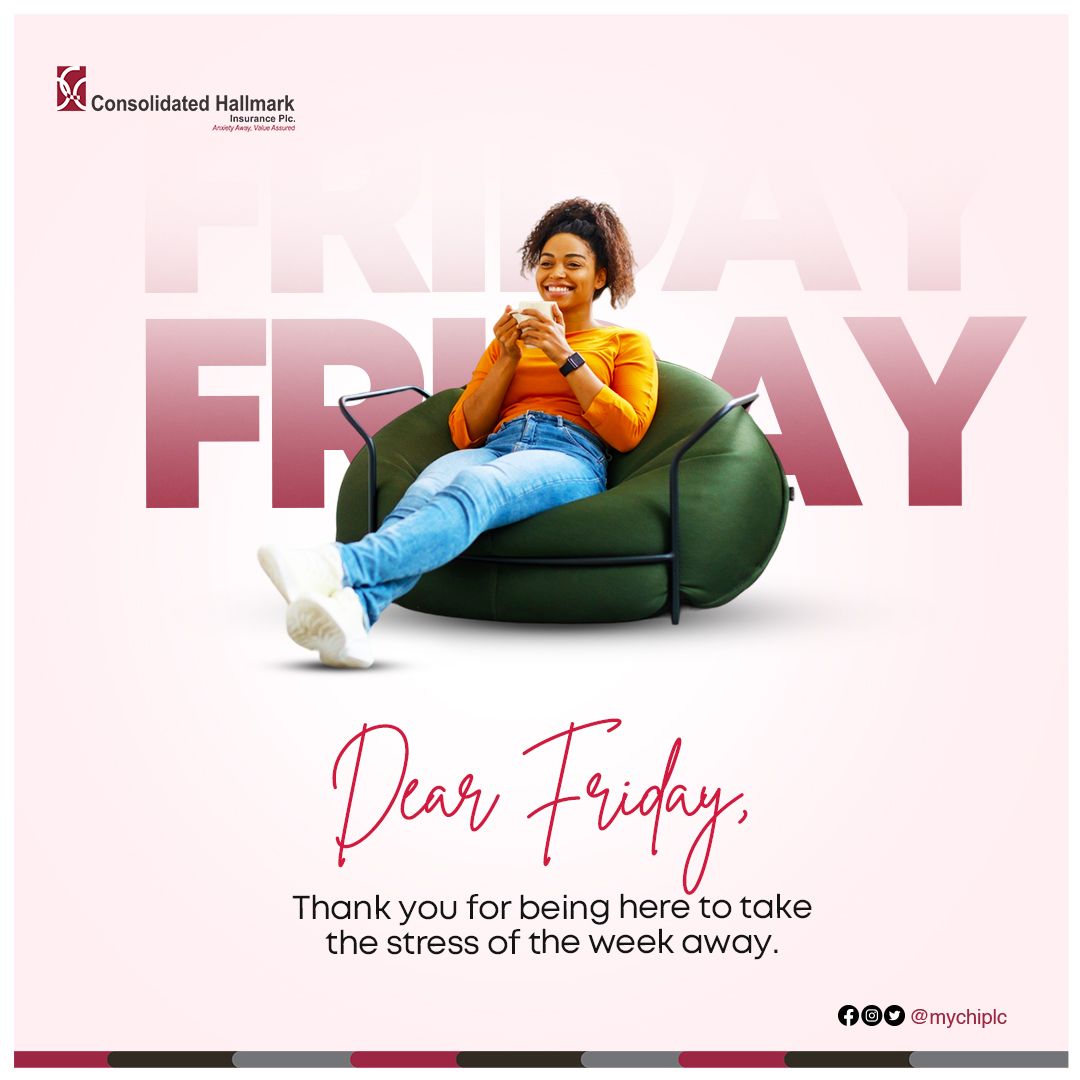 MyChinsure's tweet image. We always look forward to Fridays.
Who else does?
chiplc.com
bit.ly/3oZ1OcV
#Insurance #Weekend #FunWeekend #TGIF #Friyay #FridayMood #IfYouLoveItInsureIt #LoveItInsureIt #DoMoreWithUs #SafetyFirst