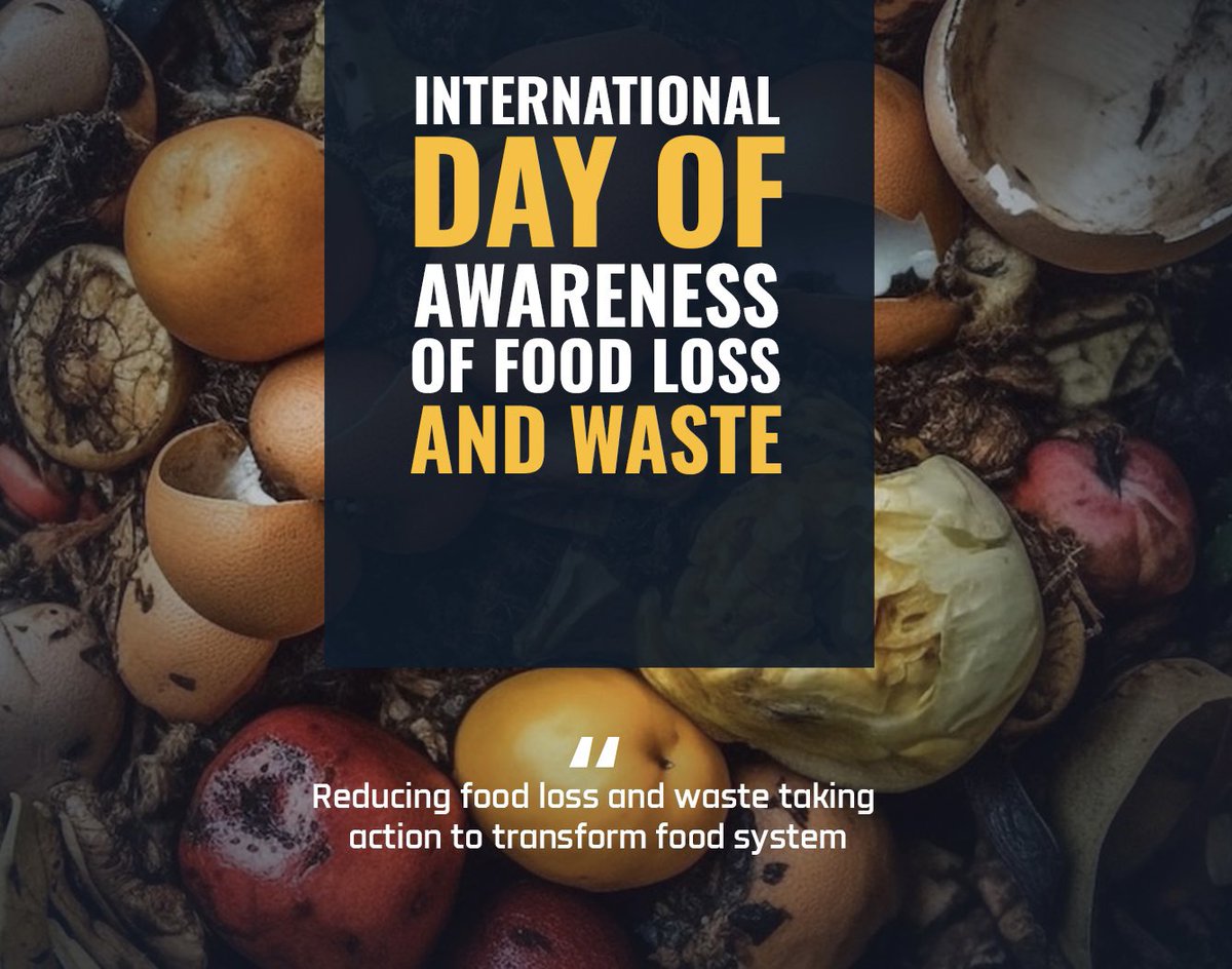 cecian_here's tweet photo. Every meal counts, every choice matters! On this International Day of Awareness of Food Loss and Waste, let's commit to reducing food waste in our daily lives. Together, we can transform food systems and build a more sustainable future. #FoodWasteAwareness #SustainableLiving https://t.co/NENkHGH0Nb