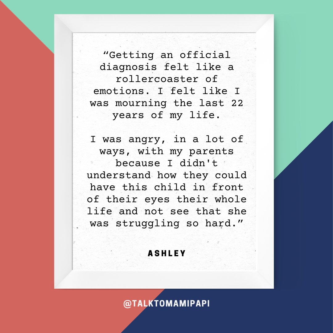 22-year-old Ashley was recently diagnosed with ADHD. She's frustrated that her Mexican parents don’t seem to understand what the news means. 

🎧 Listen to our latest episode here: pod.link/talktomamipapi
