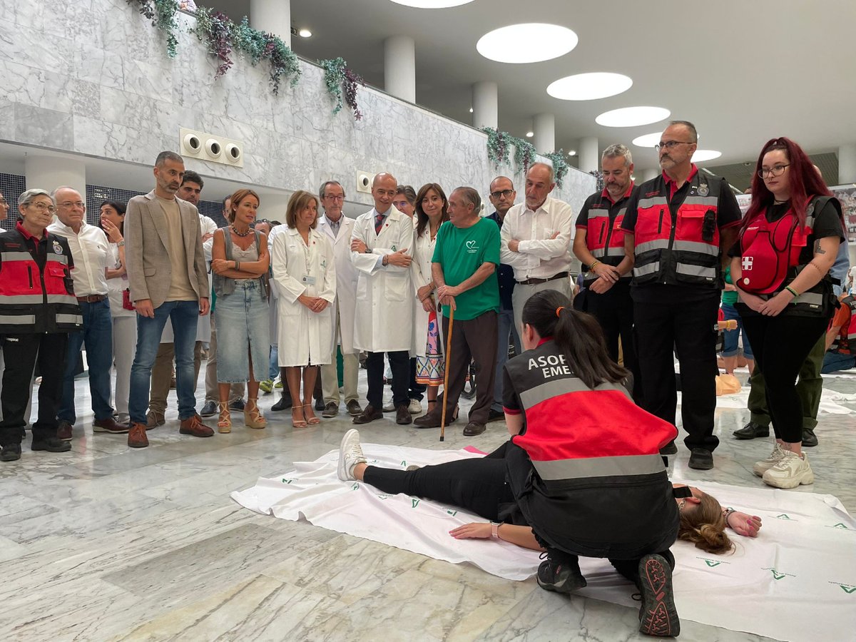 HUReinaSofia's tweet photo. 📸🏥🫀 ¡Así hemos conmemorado el #DíaMundialdelCorazón con #ASPACACOR, #FARCA y #ASOPROTECOR!
👉 Un #Cardiomaratón para visibilizar las #enfermedadescardiovasculares ➡️ primera causa de muerte a nivel mundial https://t.co/vsUDzRkHkb