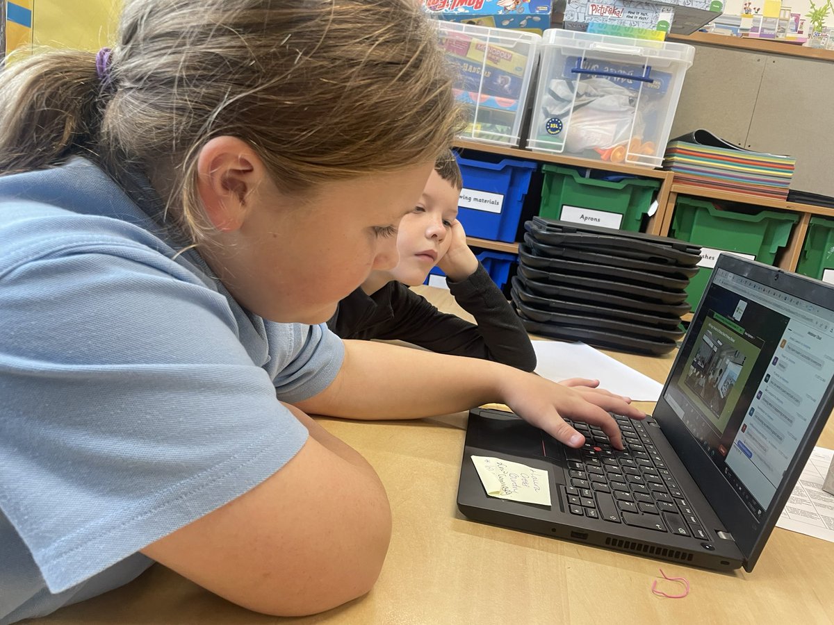Members of our School Council attended online training about leading assemblies this week!