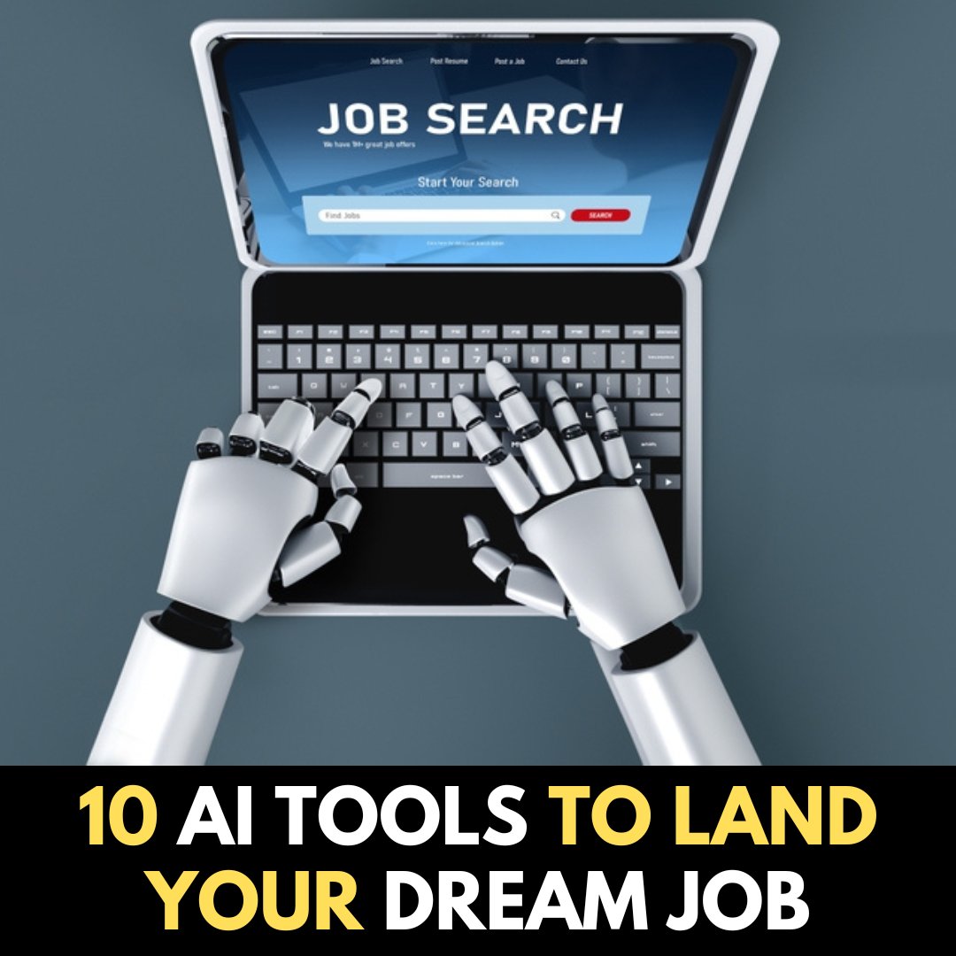 Landing your dream job is super hard.

But with the help of AI, it can be super easy.

Yahoo Finance just launched a list of Top AI tools to Land Your Dream Job.

Here are 10 AI tools recommended by Yahoo to land your dream job: ⤵️

[ 🔖 Bookmark to find it later]

1️⃣ CareerHub…
