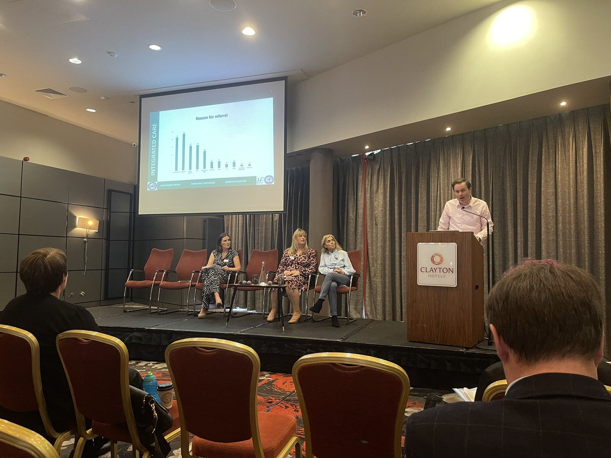 #eccconference2023 Dr Rory Nee breakdown of complexity of SJH CHO7 ICPOP patients @DMHospitalGroup <a href="/stjamesdublin/">St James's Hospital</a> @HW_DSKWW <a href="/HoHRCHO7/">HSE CHO DSKWW Head of HR</a>