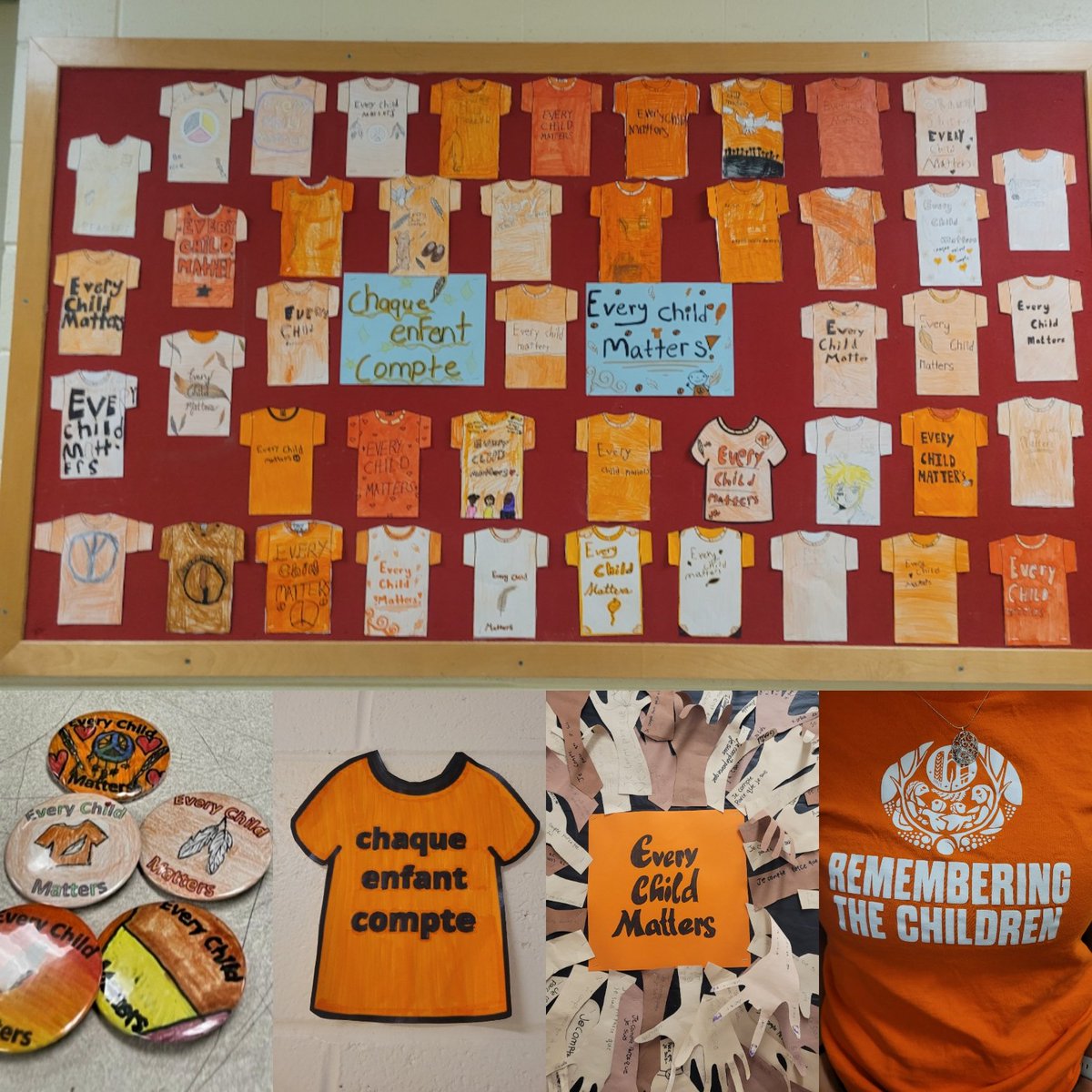 We have been honoring &amp; learning about Truth &amp; Reconciliation throughout the month of September. Our RMS Community is full of orange shirts as we prepare for our school wide assembly recognizing the National Day of Truth &amp; Reconciliation ❤️
#orangeshirtday2023