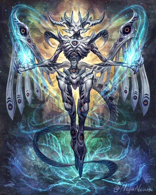 #フォロワーの渾身の人外キャラ拝ませて 異形デザイン人外いいぞ