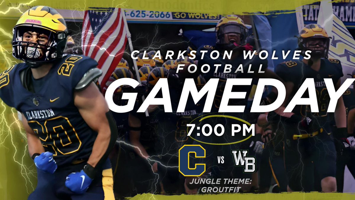 Clarkston Wolves Football tweet media