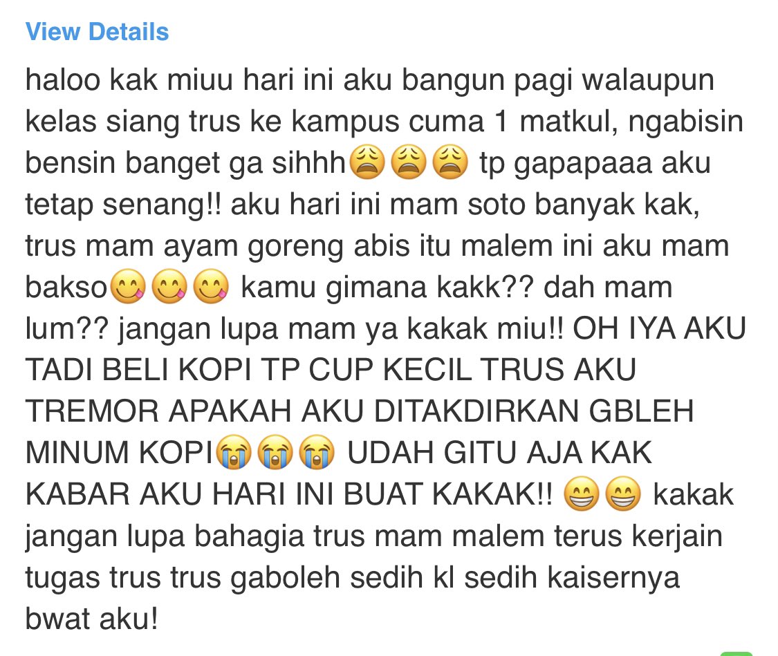AAA MOODKU NAIK DRASTIS BACA LIFE UPDATE/TMI LUCU DARI SENDER YANG GA KALAH LUCU 😫‼️🤍 i love you sender gemas