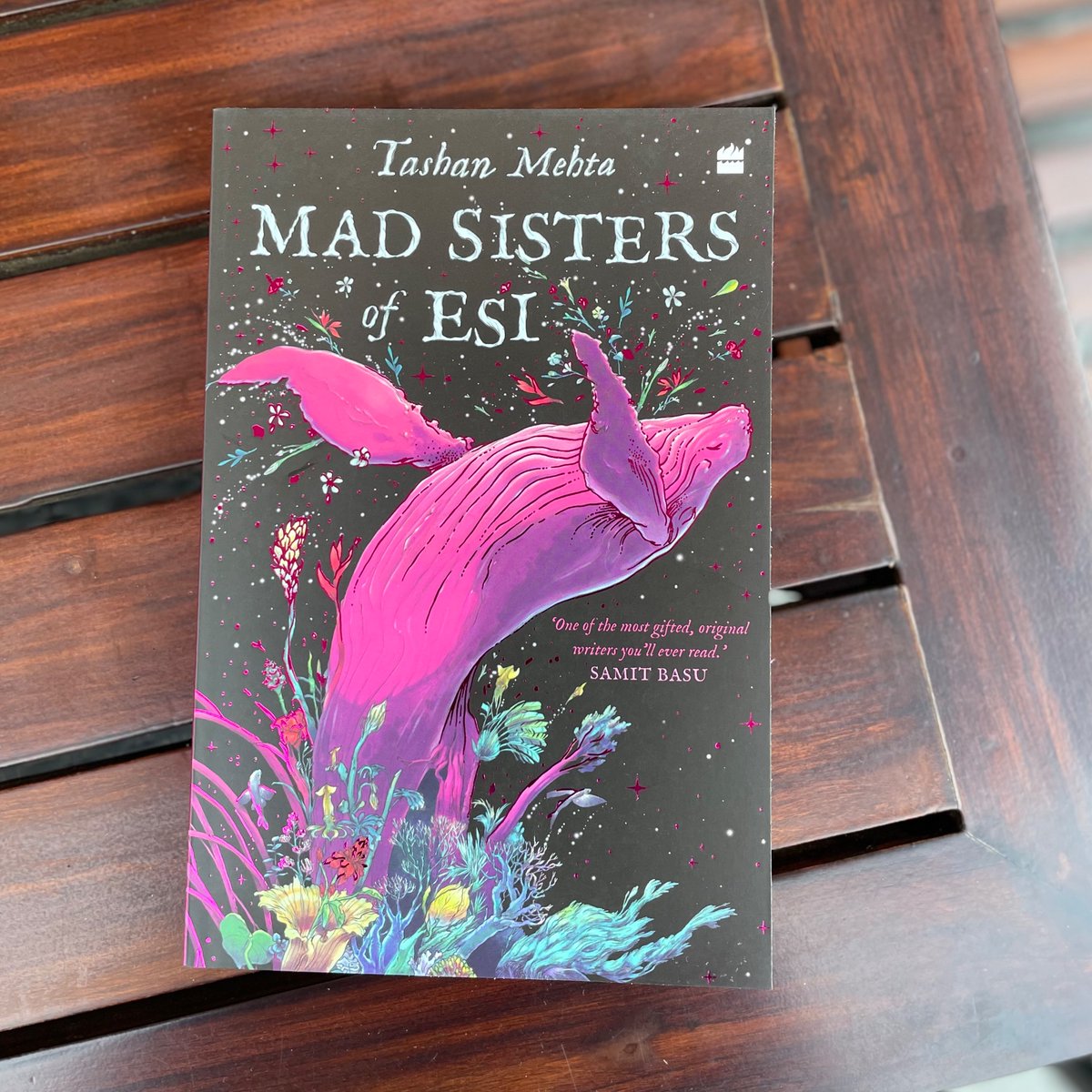 Happy #pubday to this breathtaking book that sprawls and leaps across mad lands and madder stories. A book to cherish and read, reread and reread.

Get it today!

@TashanMehta 
#MadSistersOfEsi