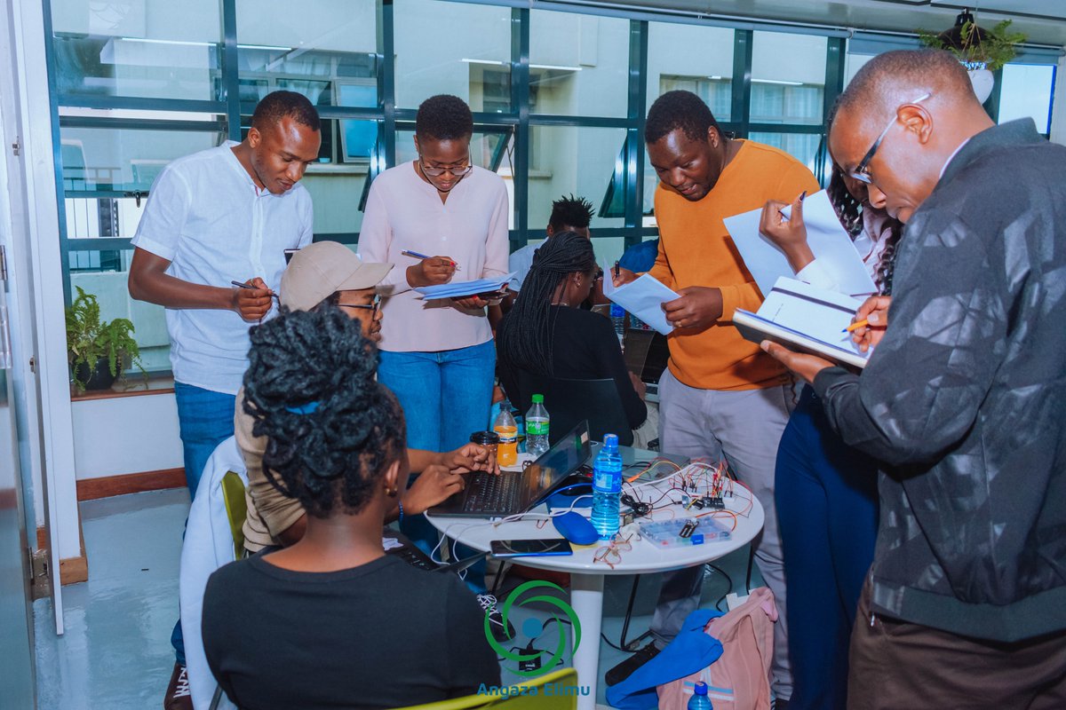 At <a href="/AngazaElimu/">Angaza Elimu</a> we are committed to empowering African youth through on demand skill based learning to help them thrive in a digital economy. We are not just equipping the youth with hands on skills but creating #hardware #talent to solve challenges experienced in Africa!