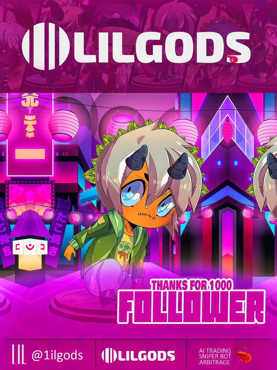 Thanks 1000 Follower 🦐👿
Turn notification on 🔔