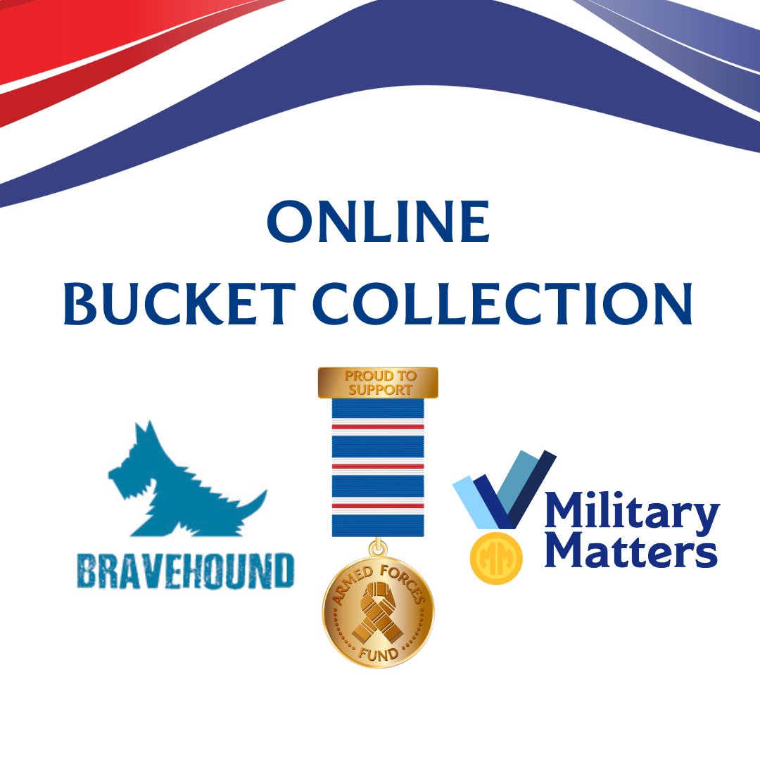 🇬🇧🎖️🪙Can't make the game today? We are also holding an online bucket collection for our #ArmedForcesFund supporting @bravehounds & Military Matters (@HousingOpsScot)🤝 You can donate to our on-line collection here 👉bit.ly/46kFuQR