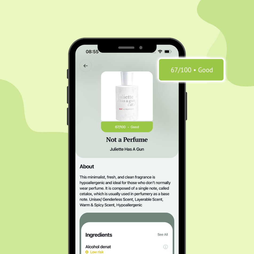 Do you know how safe your fragrances are? We've checked some trending fragrances, and the scores of some of them may surprise you! 🧐
