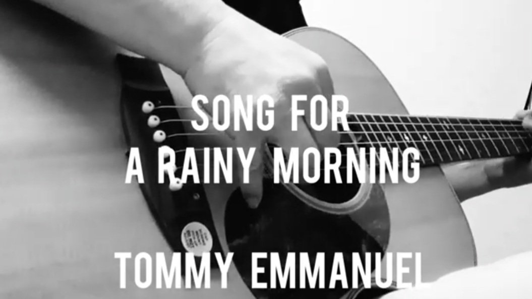 Tommy Emmanuel「Song for a Rainy Morning」を弾きました🎵
よかったら聞いてください🙇
↓です！
youtu.be/fu--np_VenQ
#tommyemmanuel
#sologuitar
#maton