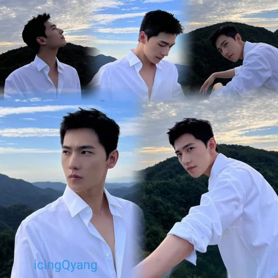 icingquinyang2's tweet image. #ALookBack around #thistimelastyear 
#YangYang杨洋 on break enjoying the outdoors
Blue skies and fresh air.