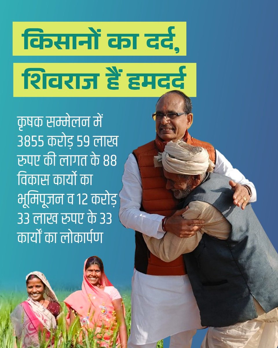 मुख्यमंत्री श्री चौहान ने क्षेत्रवासियों को ₹3517 करोड़ की मोरण्ड एवं गंजाल बांध परियोजना की भी सौगात दी। <a href="/ChouhanShivraj/">Shivraj Singh Chouhan</a> #शिवराज_में_किसान_खुशहाल