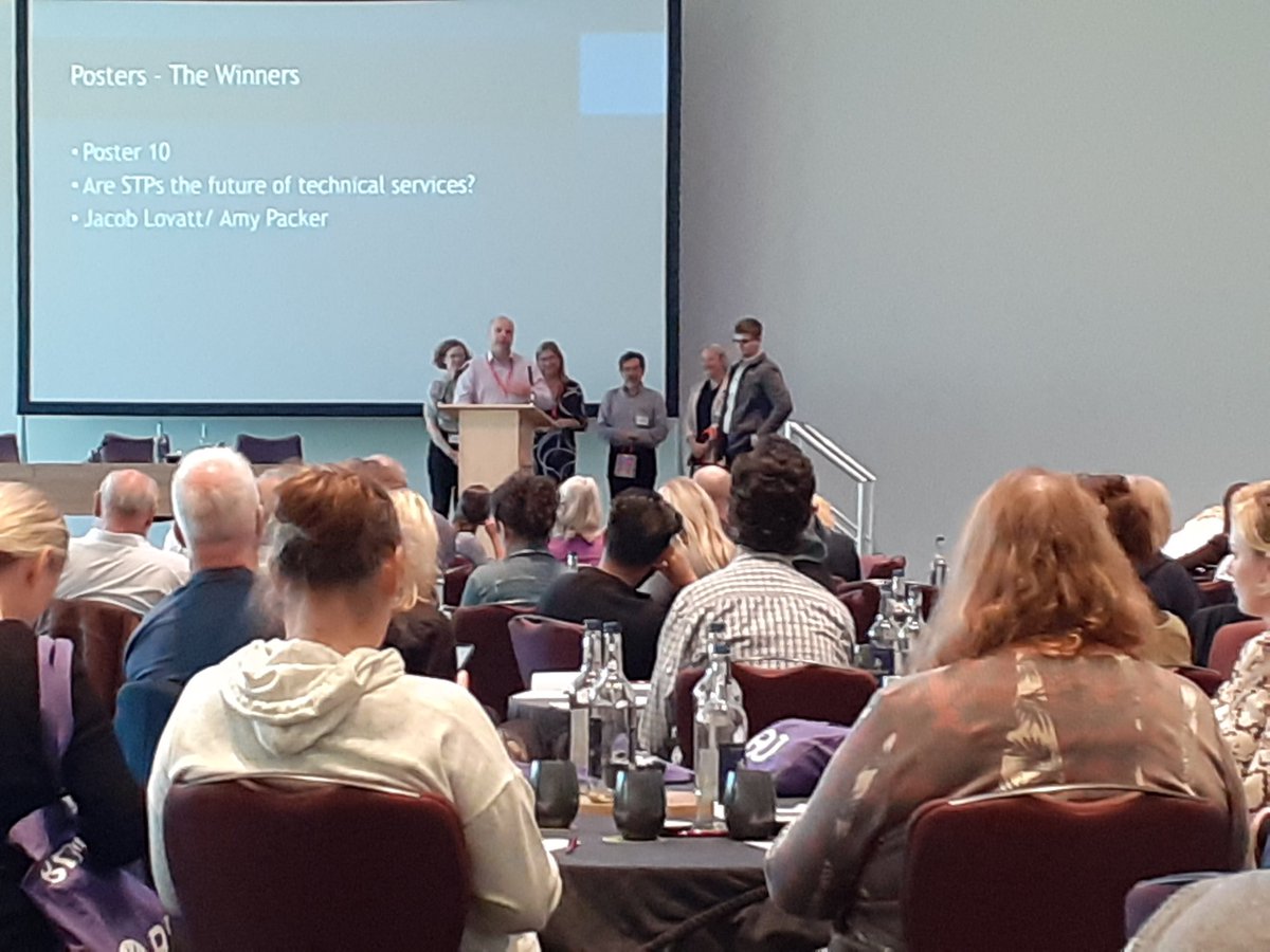 NHS_SPS's tweet photo. SPS @ #QATS23 poster competition winners 
Are STPs the future of Technical Services? https://t.co/M4vo72u6so