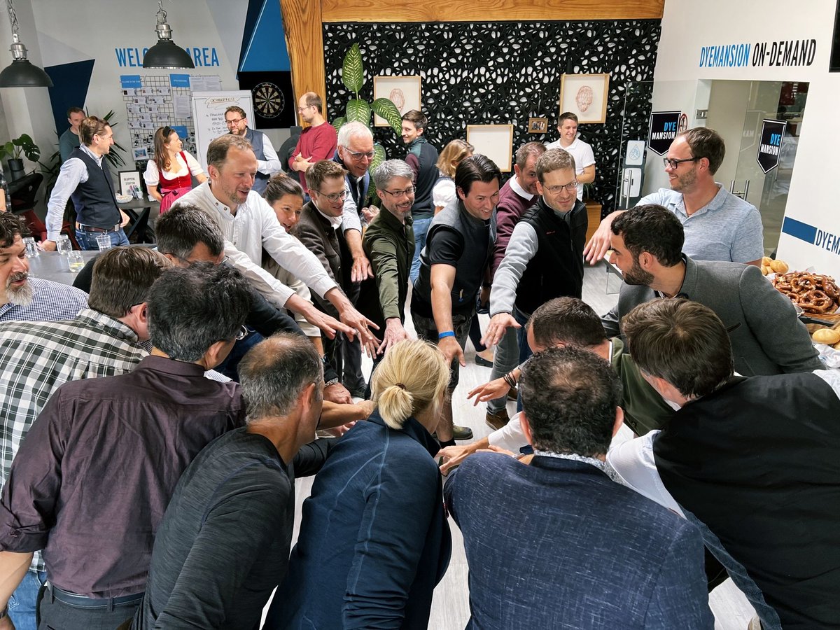 WeAreDyeMansion's tweet image. Visit from AM Ventures and the LEGO Group. 🤝🏻 Presentations about Company Culture, guided tours through our production & exciting insights into our company activities. @LEGO_Group
#3dprinting #postprocessing #print2product #additivemanufacturing #startup