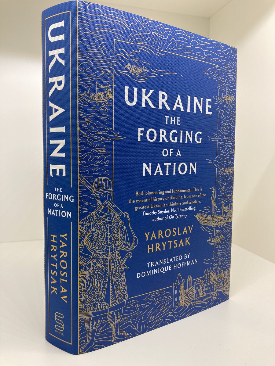 Feeling very lucky to have had the chance to catch up with Professor Yaroslav Hrytsak whilst he’s in London from Lviv for a few days, raising funds for Ukraine. His new book UKRAINE: The Forging of a Nation is a huge bestseller in Ukraine and publishes in English on Nov 2nd 🇺🇦