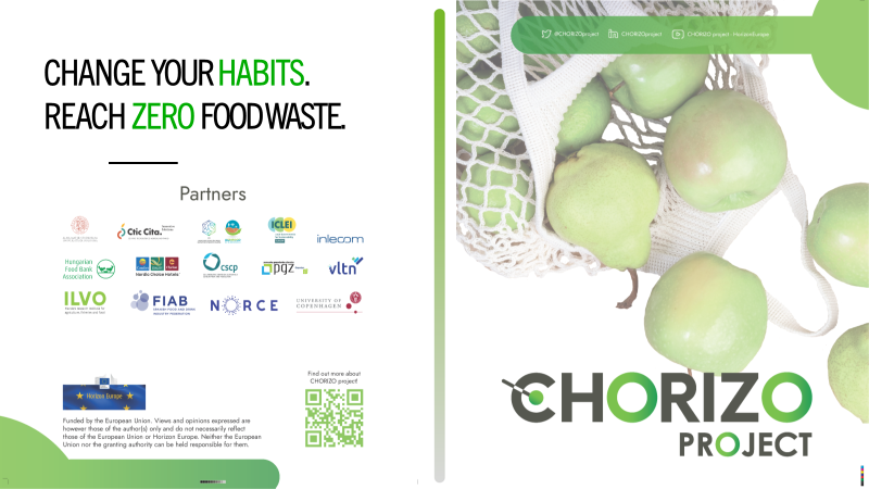CHANGE YOUR HABITS, REACH #ZEROFOODWASTE!
 4th International Day of Awareness of Food Loss and Wastes #IDAFLW  #CHORIZOproject working towards #zerofoodwaste #behaviours #socialnorms  #foodsystem #FLWDay @HorizonEU 
It is time to act and collaborate! 
chorizoproject.eu/chorizo-is-com…