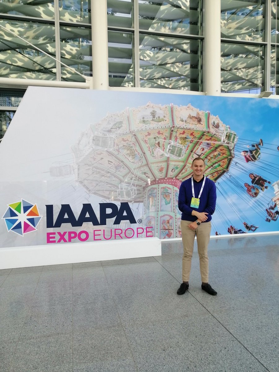 DavidCWhitworth's tweet photo. A wonderfully nourishing week spent at my first IAAPA EMEA Expo Europe held at Messe Wien 🇦🇹

Great to interview a wealth of talented profesionals from the leisure industry which you can read all about on InterPark's news online and later in our Magazine 🗞️

#iaapa
#messewien https://t.co/bC6g6a6VhV