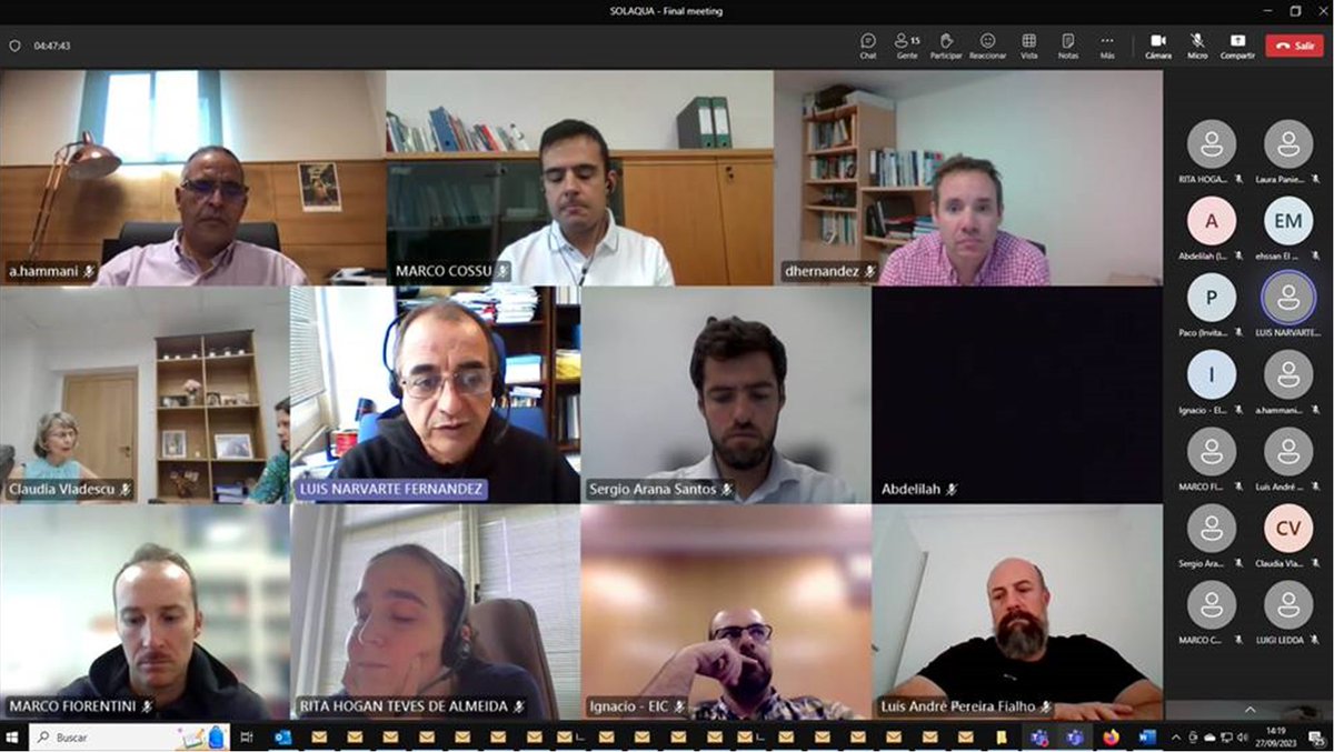 Yesterday we had the last meeting of the project, it is always a pleasure to work with people committed to solar photovoltaic irrigation. Spain, Portugal, Italy, Romania and Morocco....
#SolAqua #solarenergynergy #Eu #H2020 #europe #solarirrigation
