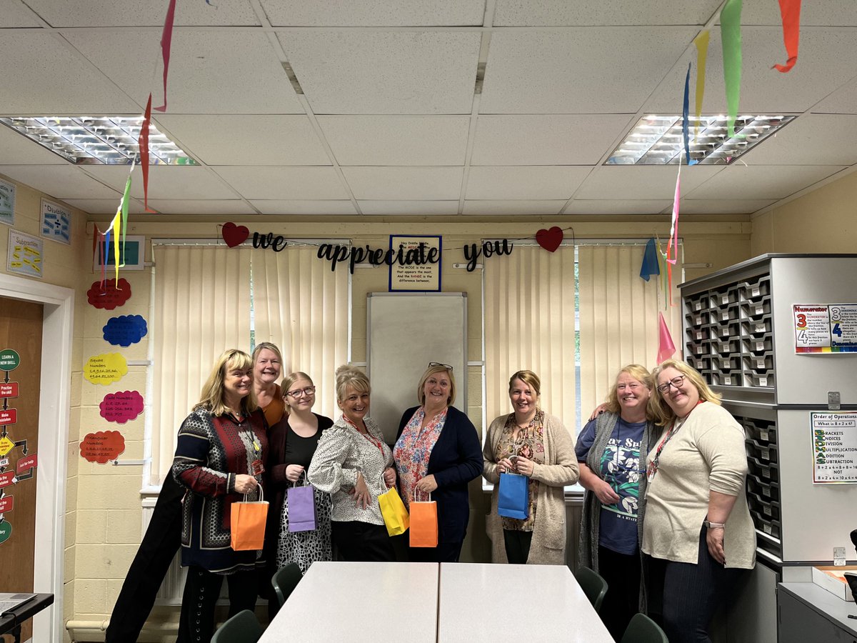 byrchall's tweet photo. Today is National Teaching Assistant Appreciation Day! Yesterday our SENDco &amp; Assisstant SENDco arranged some special treats to say thank you to our dedicated and invaluable staff of TAs. A huge thank you to our Teaching Assistants, for all they do to support students &amp; staff. https://t.co/RCed2GqChi
