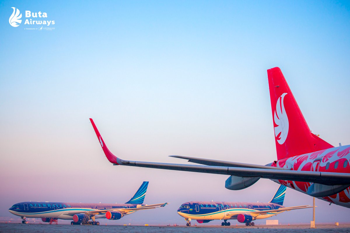 Səhərin ayazını fotodan hiss edirik. 🌬 Bəs siz necə səhər uçuşlarını sevirsinizmi?
✈️
Через фотографию ощущаем утренний холодок. А вам нравятся утренние рейсы?

#ButaAirways #flyButa