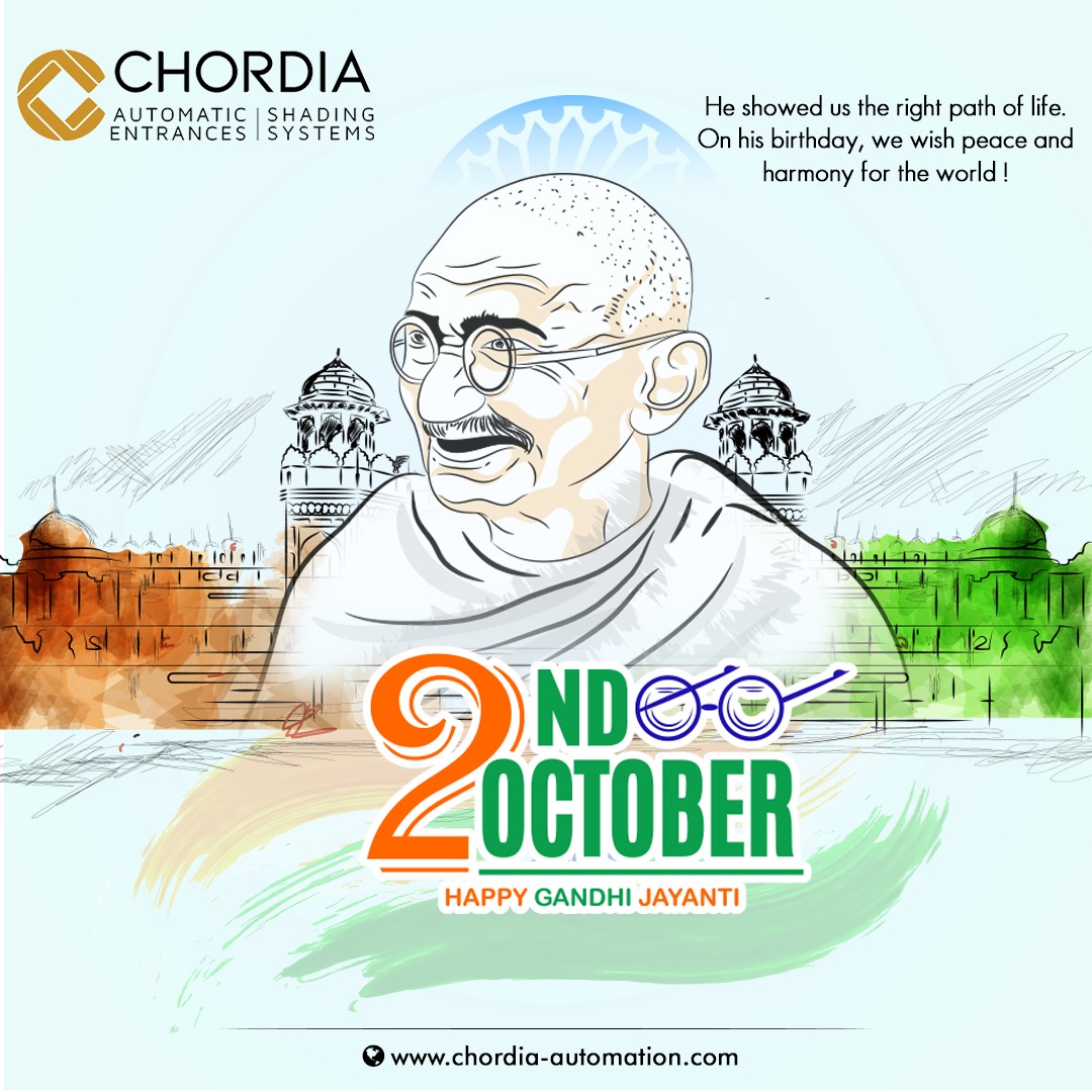 Remembering the Mahatma on his birth anniversary.

#gandhijayanti #gandhijayant2023 #mahatmagandhi #gandhi  #gandhiji #gandhiquotes #october #happygandhijayanti #fatherofthenation #freedom #bapu #mahatma #peace #indian #fatherofnation #ndoctober #chordiaautomation #Hyderabad