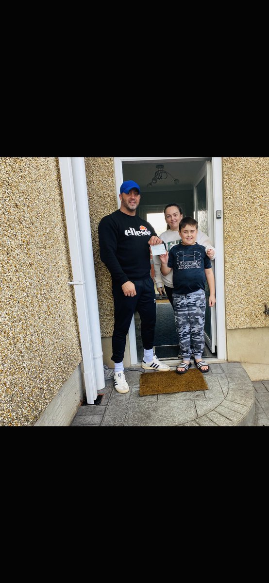 Today we made a £2000 donation to help with Ollie’s ongoing care. 
Ollie is 9 years old. Diagnosed with ACute Lymphoblastic Leukaemia 5 weeks ago. He's currently on an intensive chemotherapy phase. So far, he's completed 13 rounds of chemo, 3 lumbar punctures, and 3 lots of IV❤️