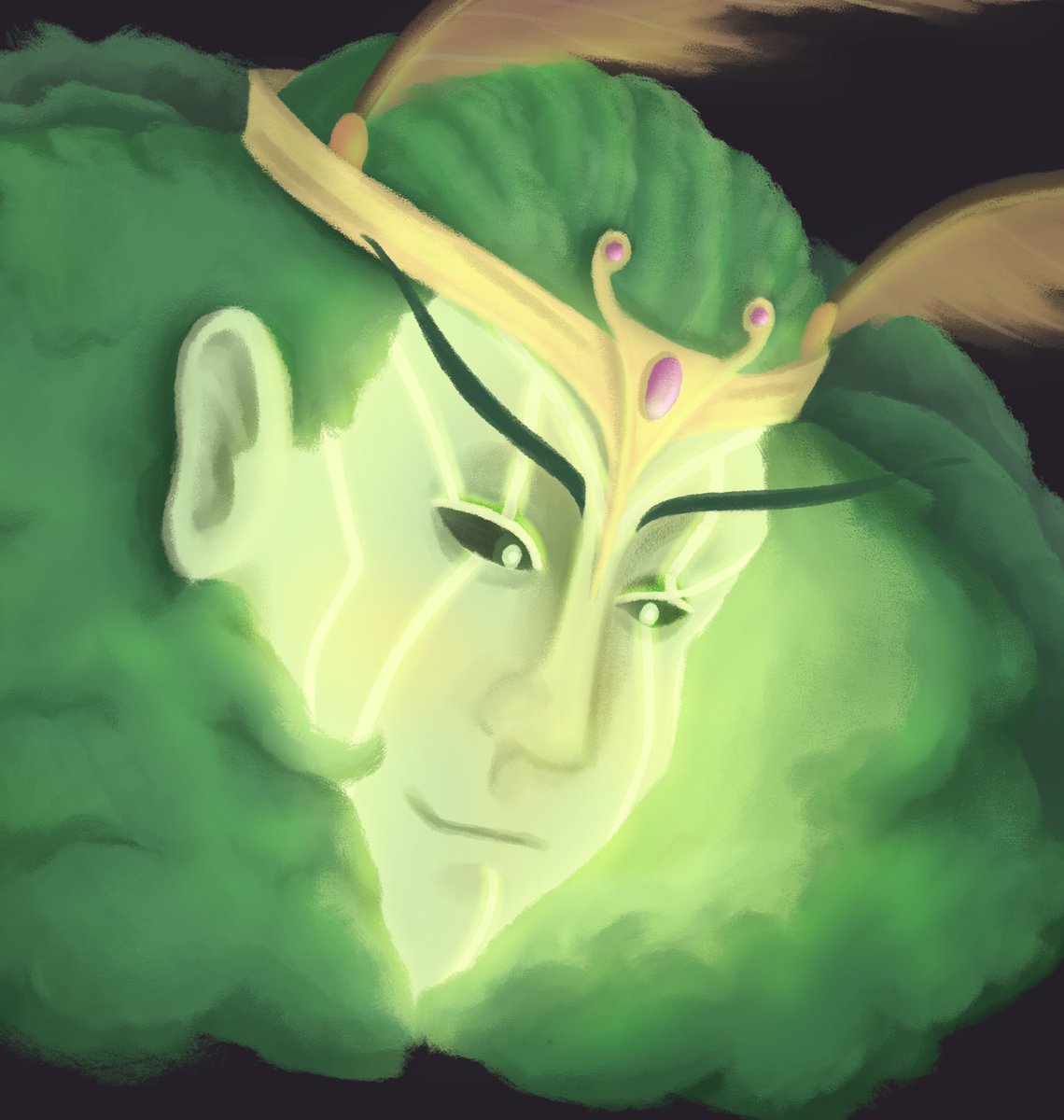 I'm joining a D&amp;D charity stream one shot starting NOW! Donations will impact our game, and we're playing a heist in the Feywild! I did some quick character art, so come join in and  hang out in the chat! Here's the organization we're fundraising for:
starlight.org