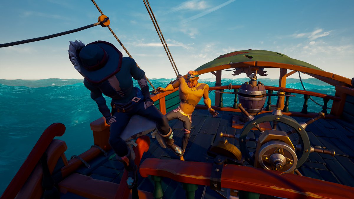 barbossa5038's tweet photo. I just wanted to first say my love for the amazing crew I’ve talked much too. Thank you @VBunChan @D0ctor_D0n @AnneMcFarlane__ @John_0696 @RocWolfe @Captain_Wolfric @Lyelline @MurpheyLives for being such amazing people bringing so much joy! No one is more #BeMorePirate than ye al https://t.co/dhJwJWVsti