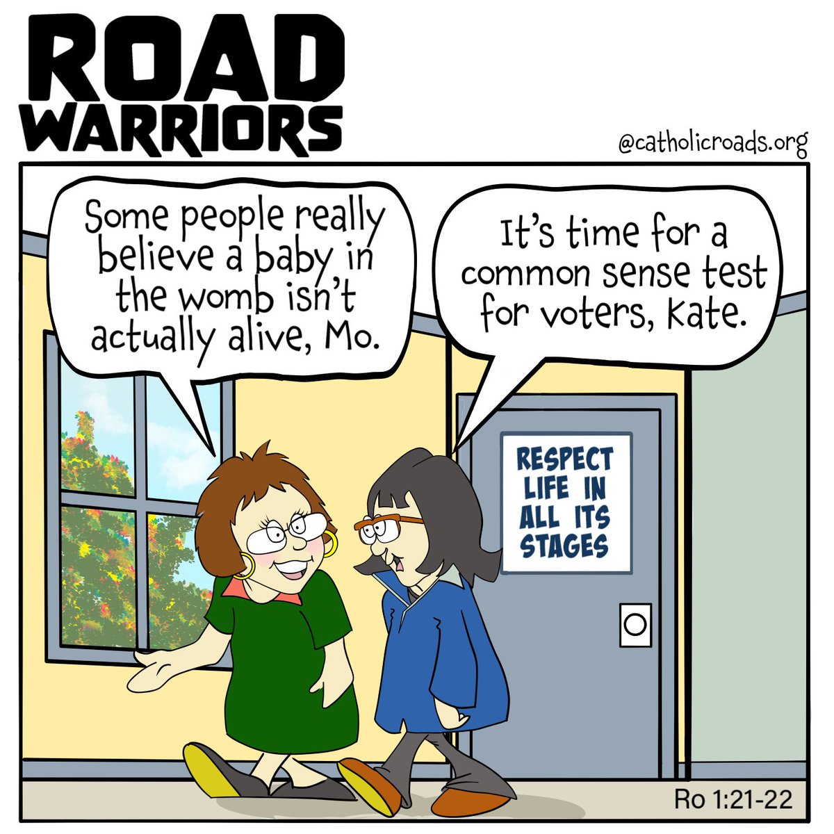 catholicroads's tweet photo. Mo and Kate are at it again. https://t.co/S3amwMbYM2