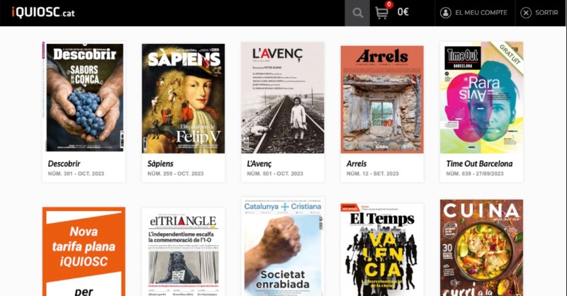 iQuiosc's tweet photo. Encetem octubre, i noves lectures a #iQUIOSC!
📌 Sabors de la Conca @descobrircat
📌 Les identitats nacionals a Europa cap a 1900 @l_avenc
📌 Els catalans de Felip V @sapienscat
📌 Casa @monarrels
📌 Rara Avis @timeoutbcn
📌 Curri a la catalana @cuinacat
i més.