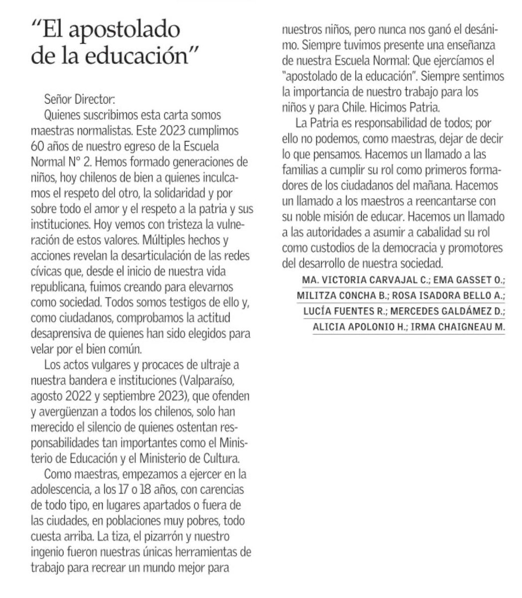 Tremendo el testimonio y mensaje de estas profesoras 👏🏼👏🏼👏🏼